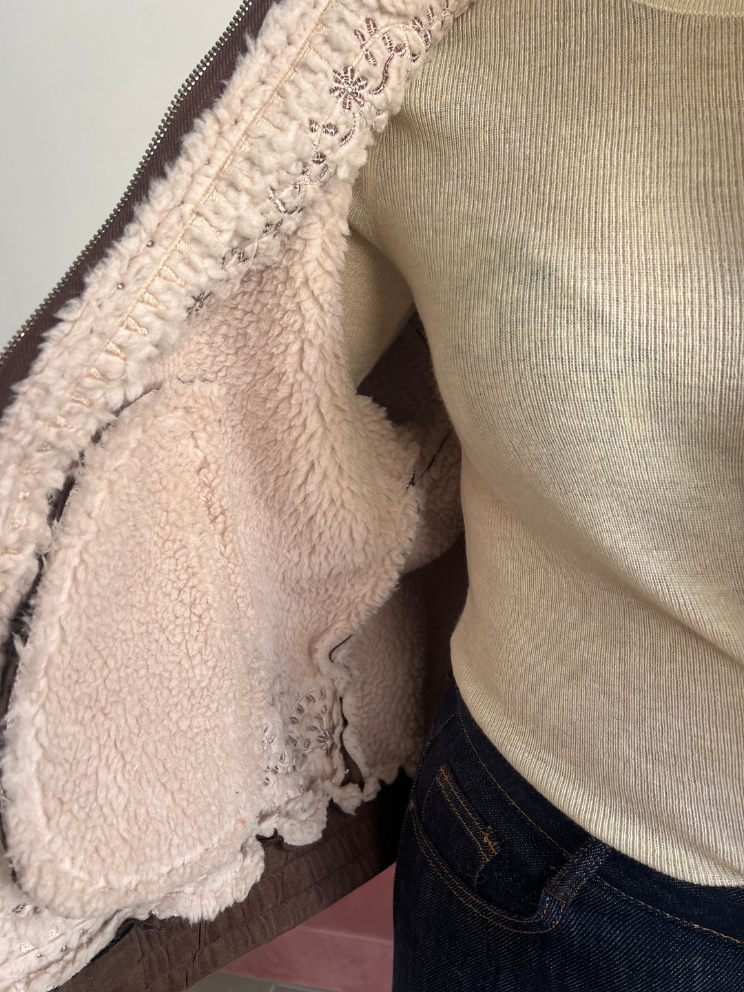 Chaqueta Paula marrón