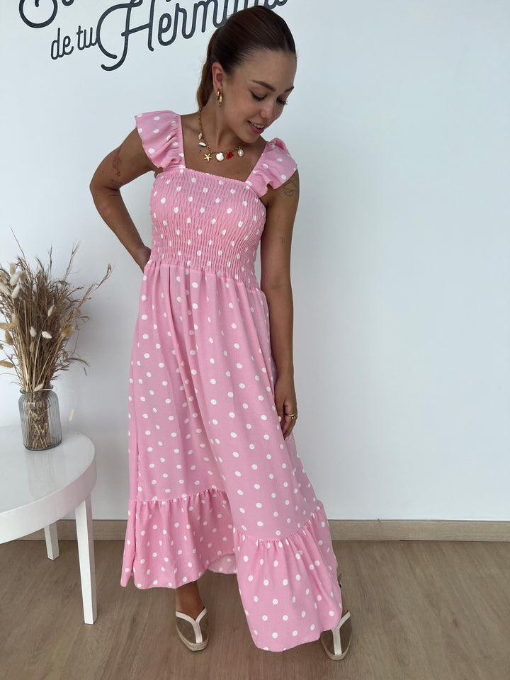 Vestido Violeta rosa