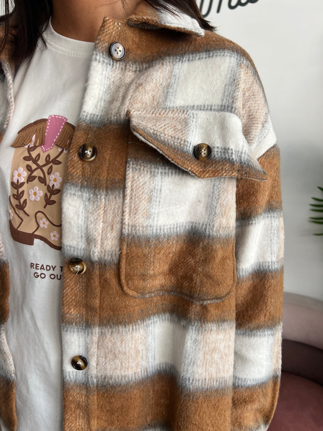 Chaqueta Natalia camel