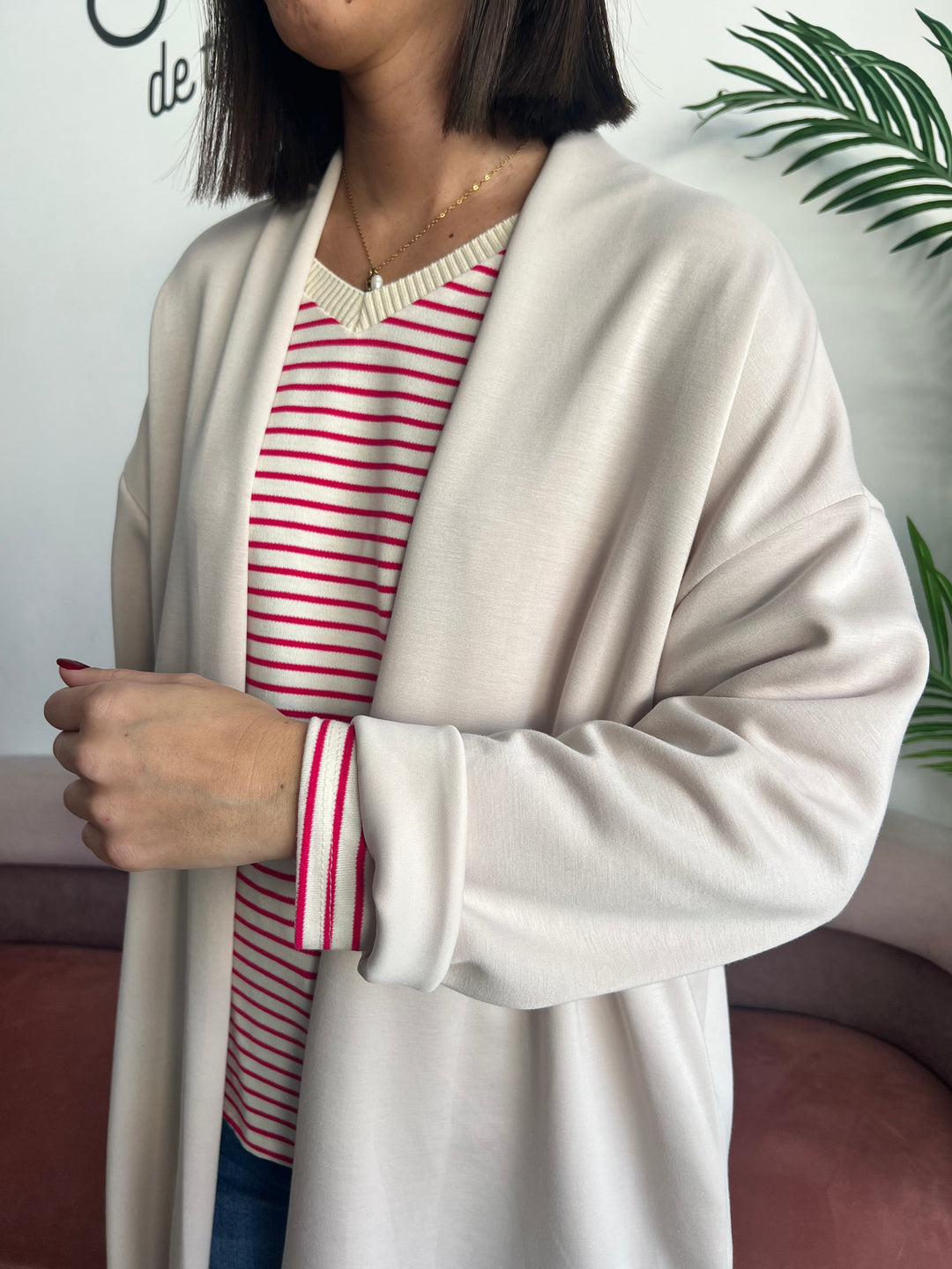 Chaqueta Capri beige