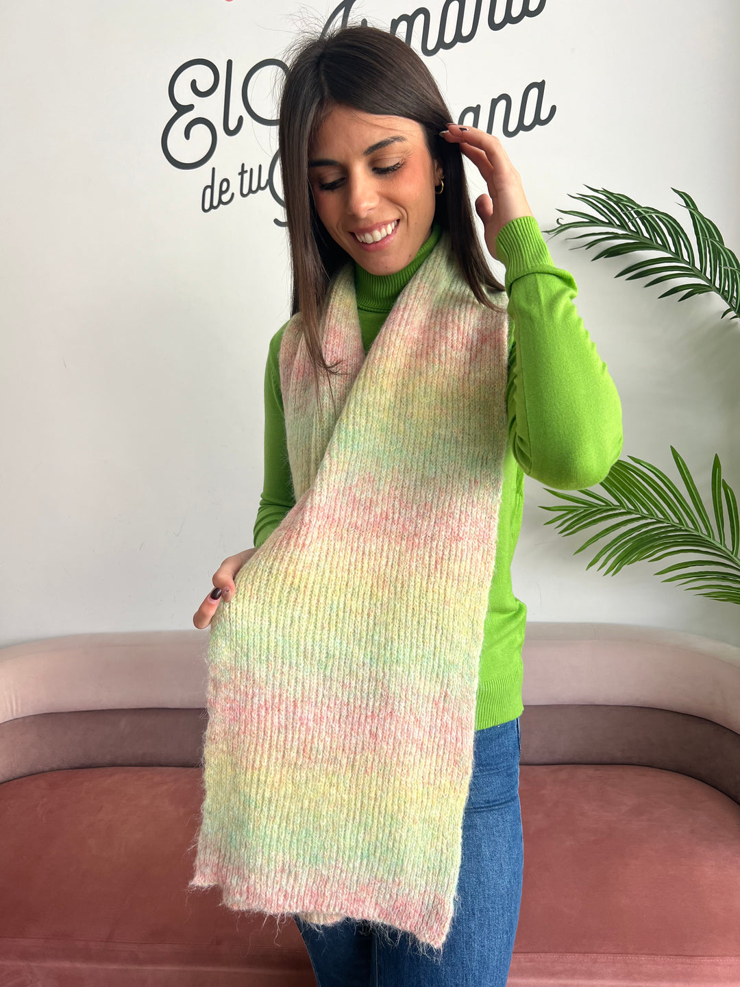 Bufanda Miranda verde