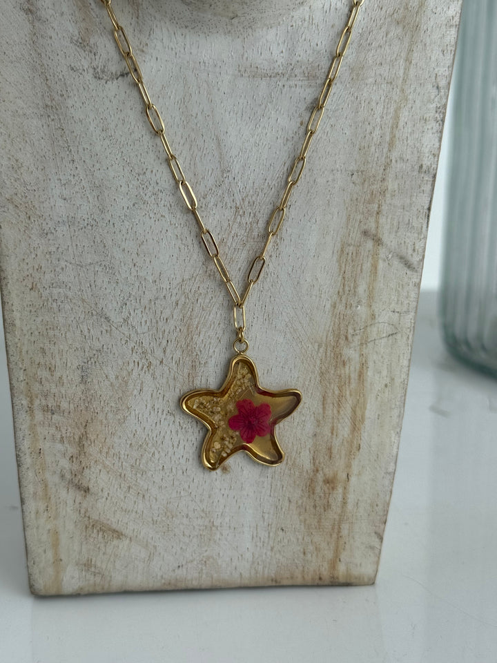 Collar Flor (acero)