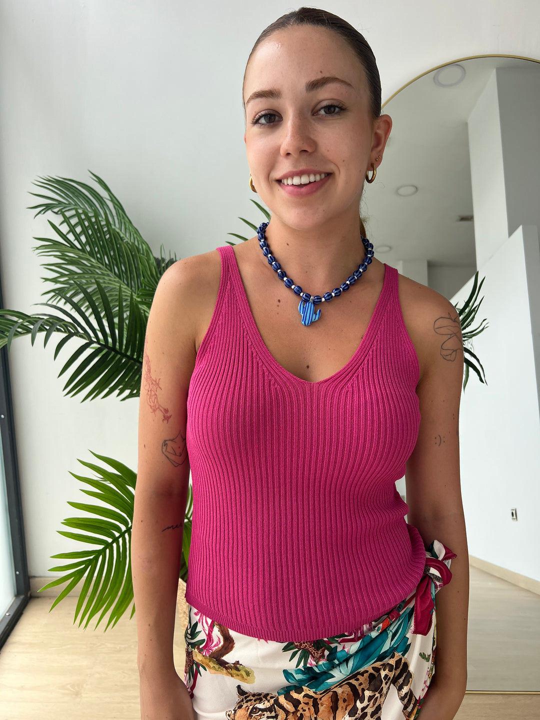 Top Alexa fucsia