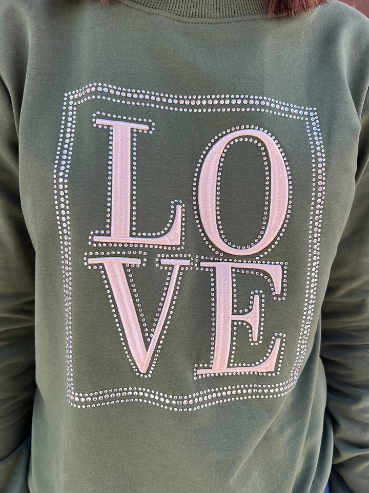 Sudadera Valen verde
