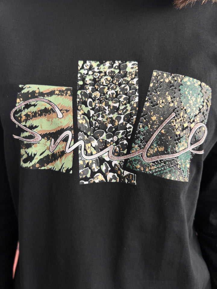 Camiseta Tamara negro