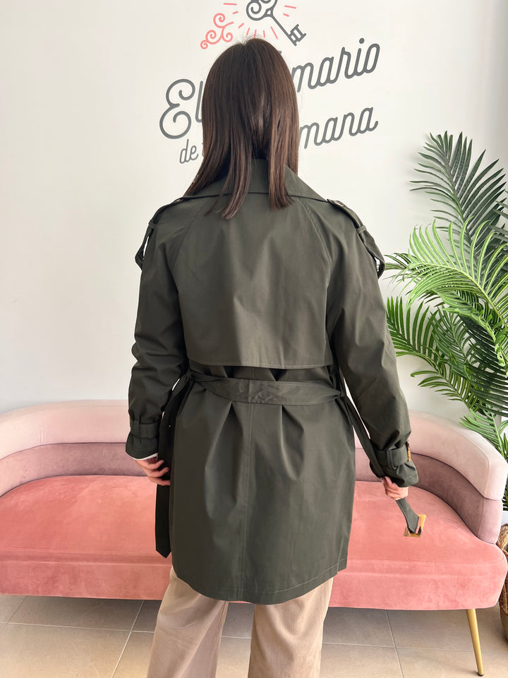Chaqueta Candela verde oscuro