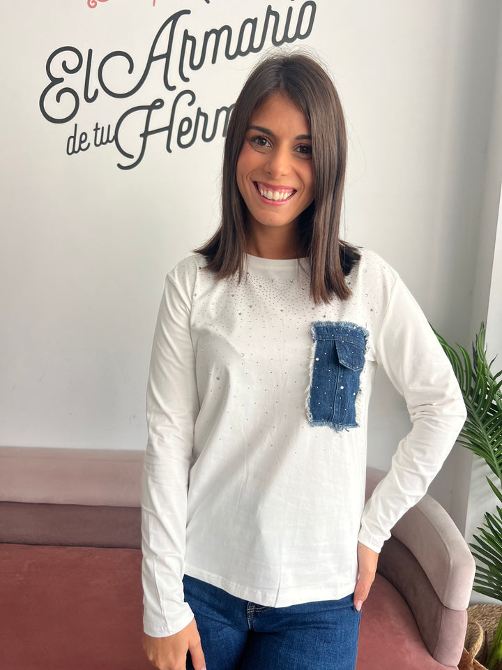 Camiseta Ainhoa blanco