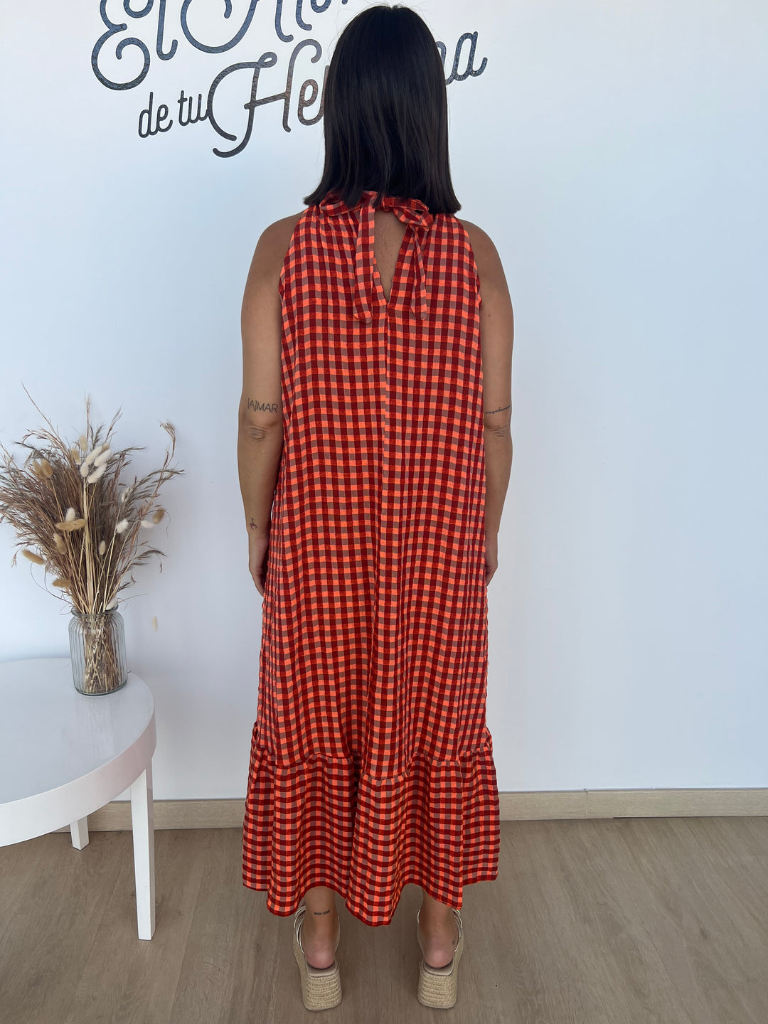 Vestido Julieta naranja