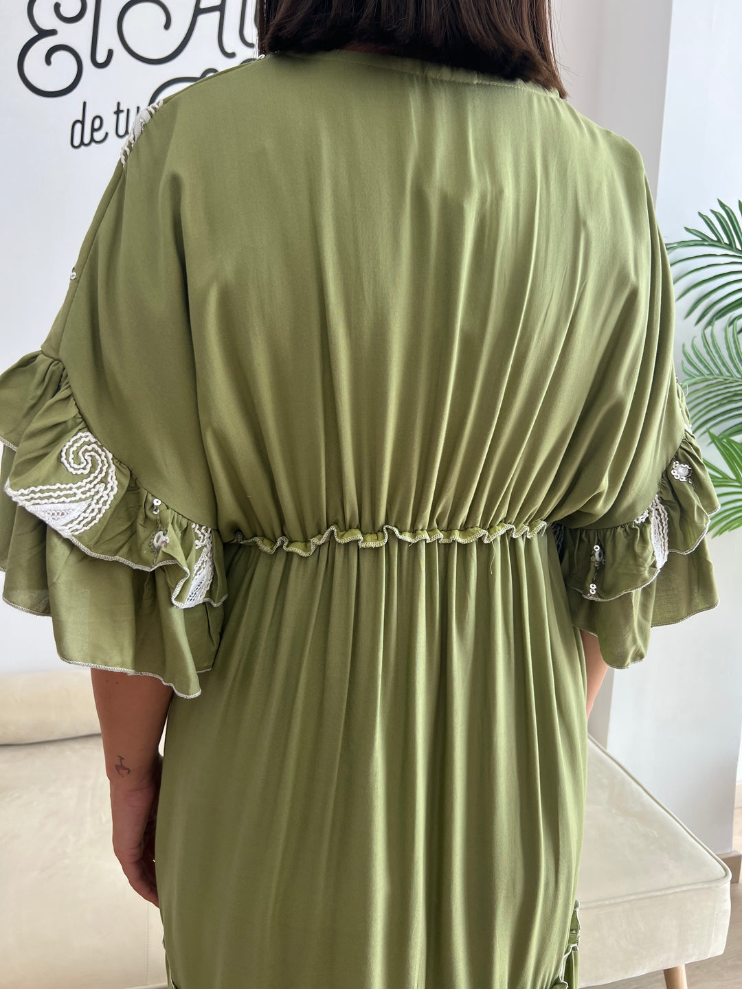 Vestido Malú verde