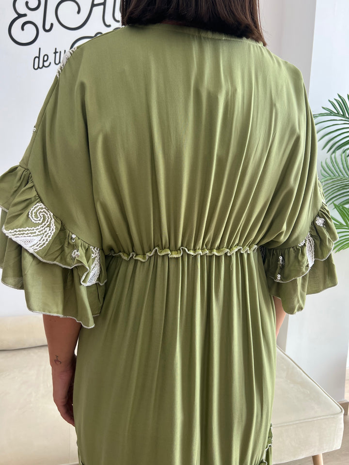 Vestido Malú verde