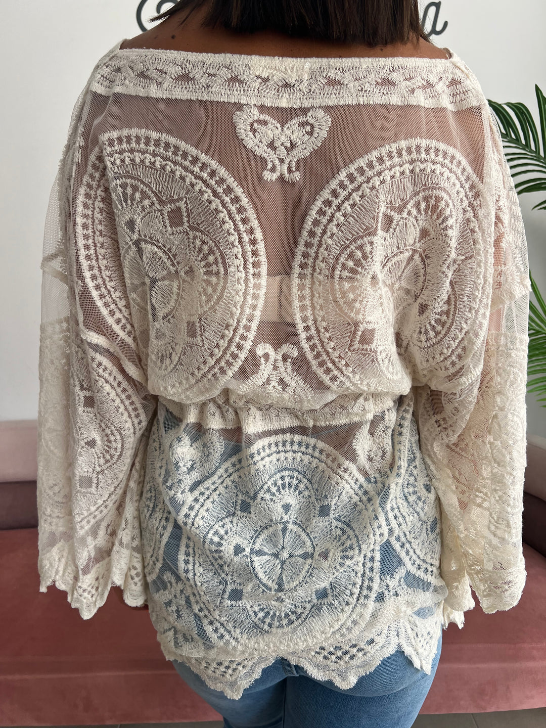 Blusa Patry beige
