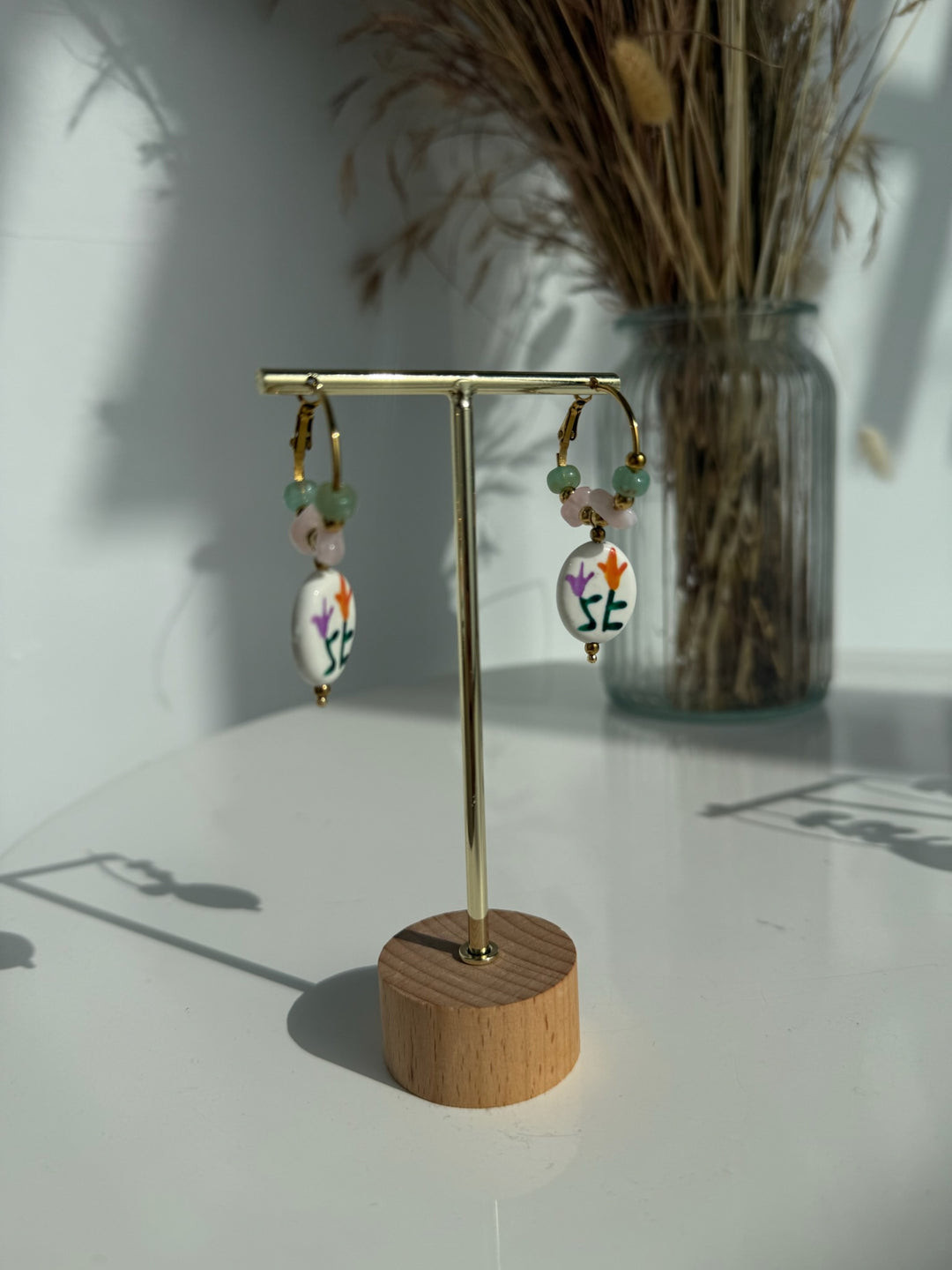 Pendientes Zía (acero)