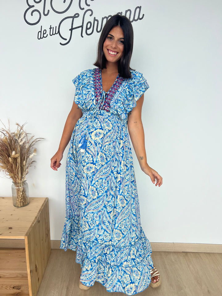 Vestido Korma azul