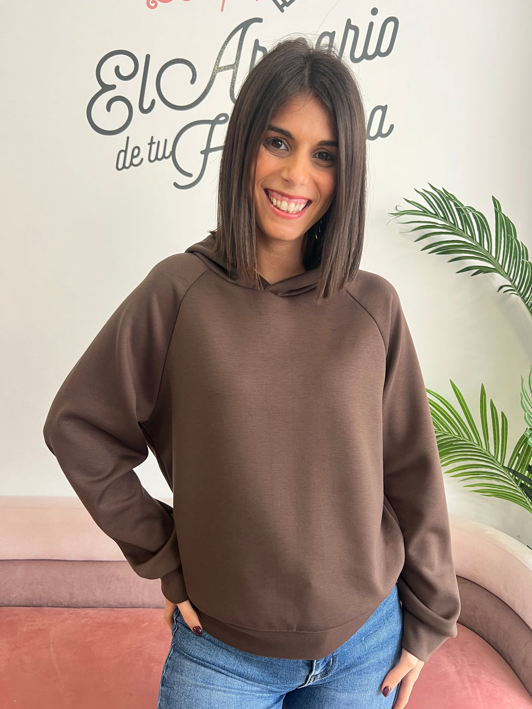 Sudadera Alana marrón