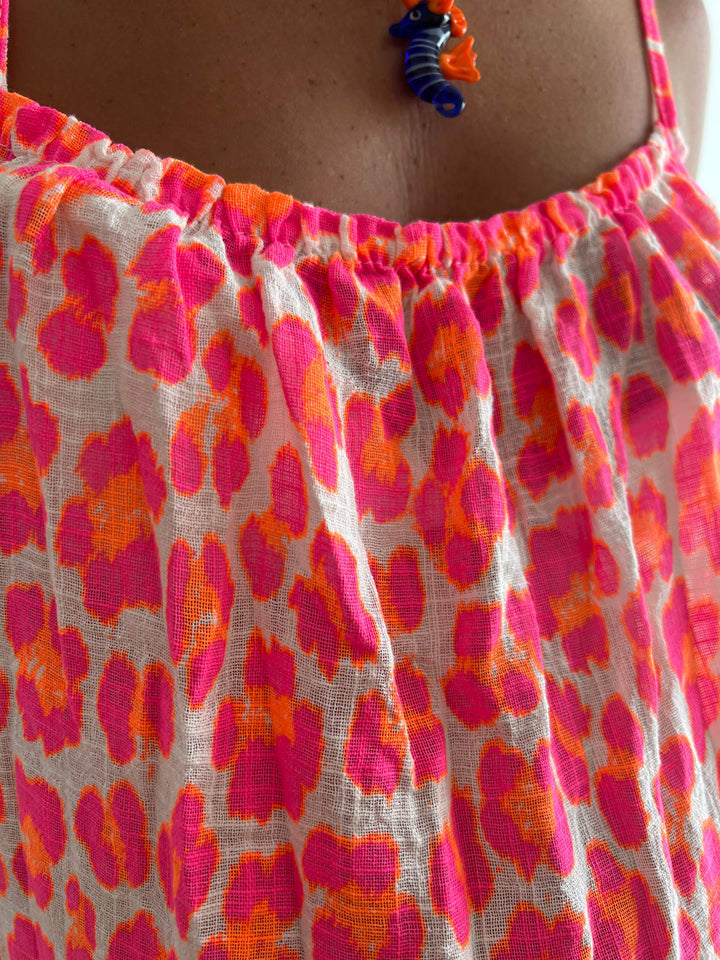 Vestido Valery fucsia