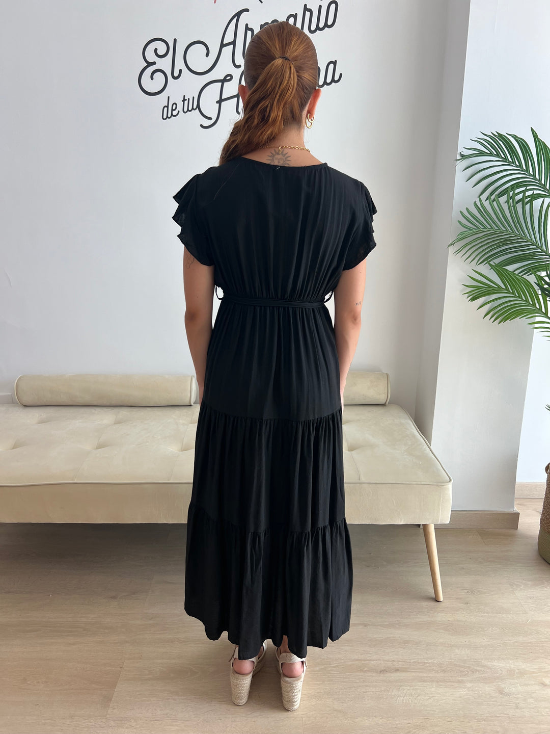 Vestido Belén negro