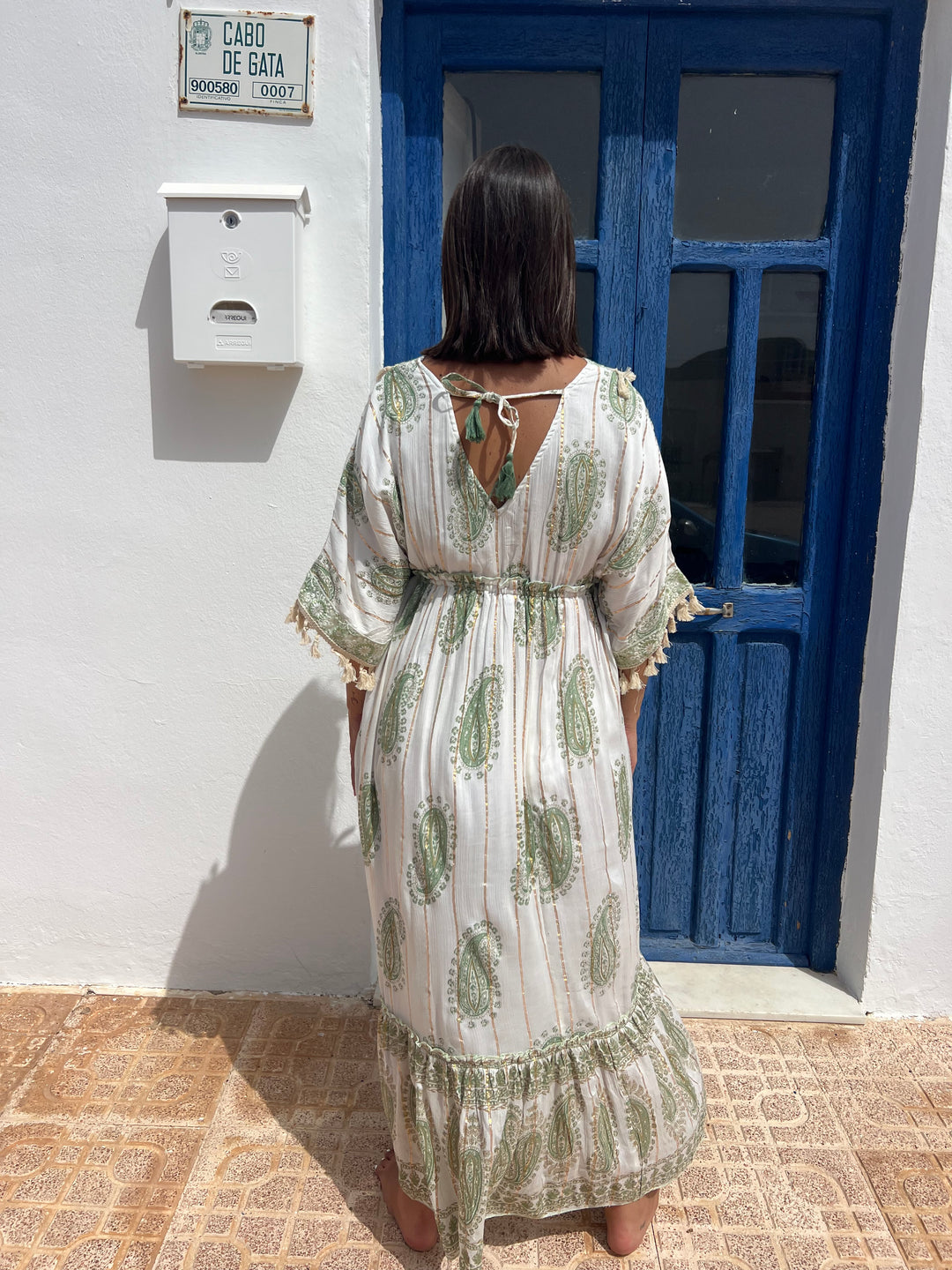 Vestido Golden verde