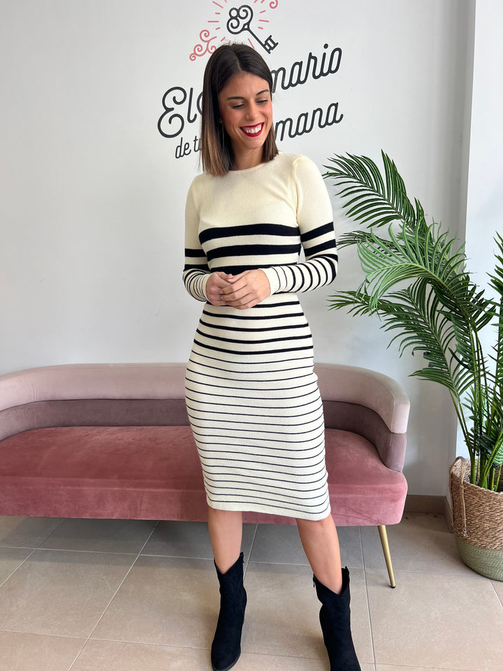 Vestido Wendy beige