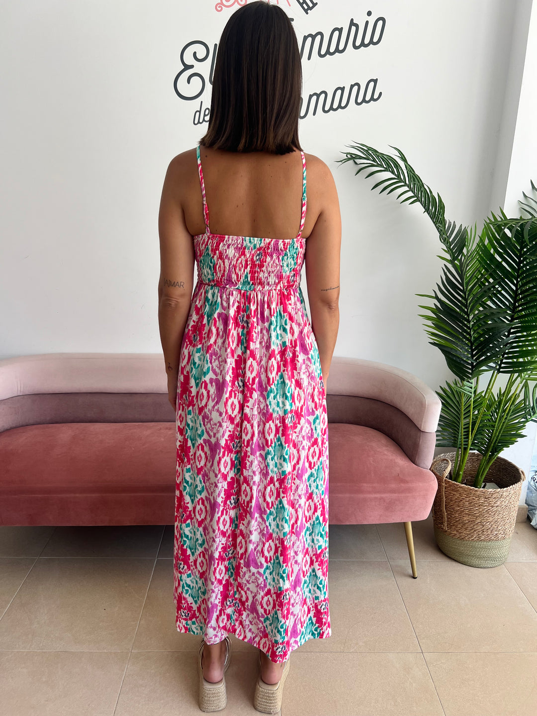 Vestido Sire fucsia