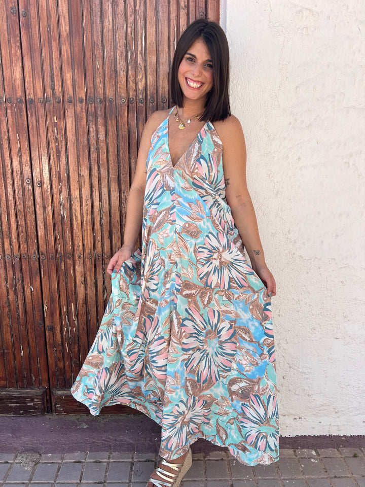 Vestido Luna azul
