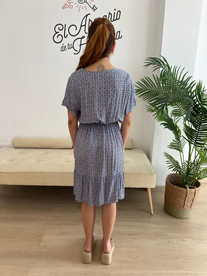 Vestido Pilar azul