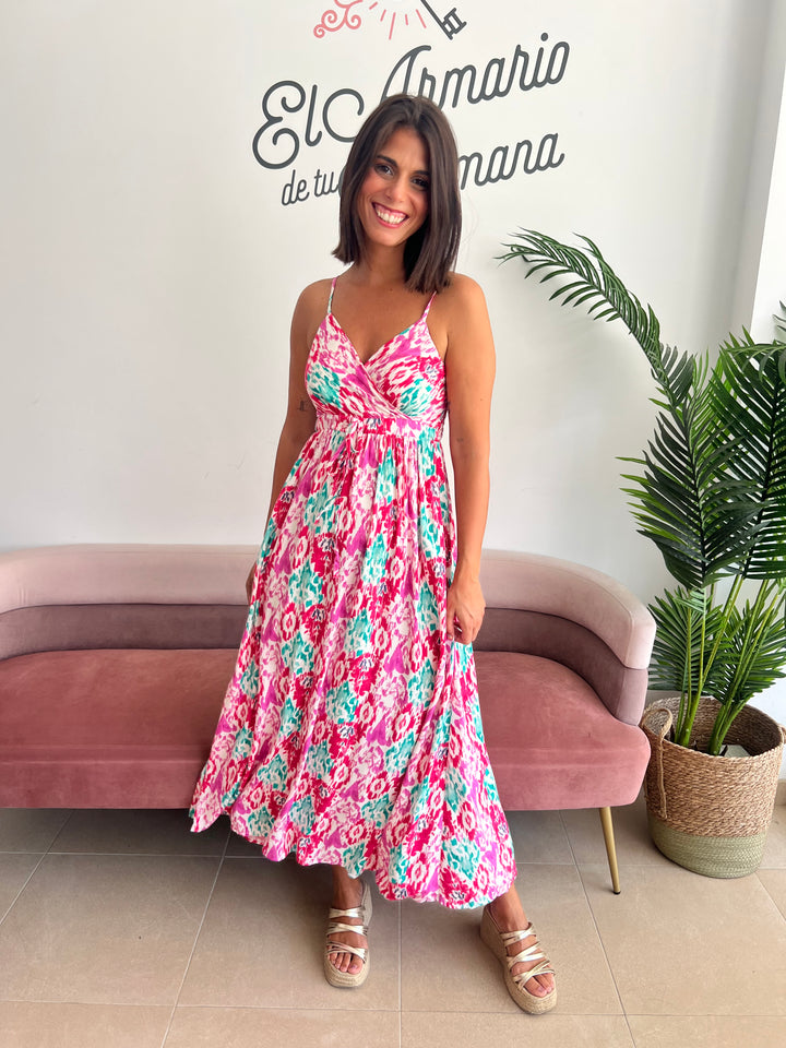 Vestido Sire fucsia