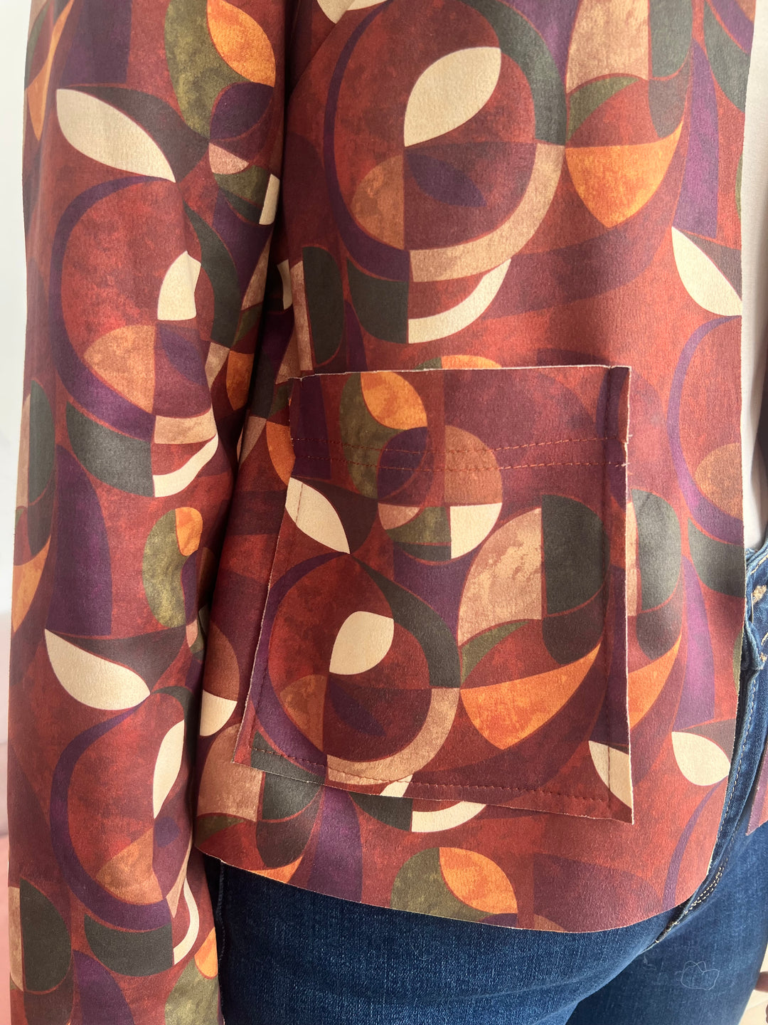 Chaqueta Alicia teja