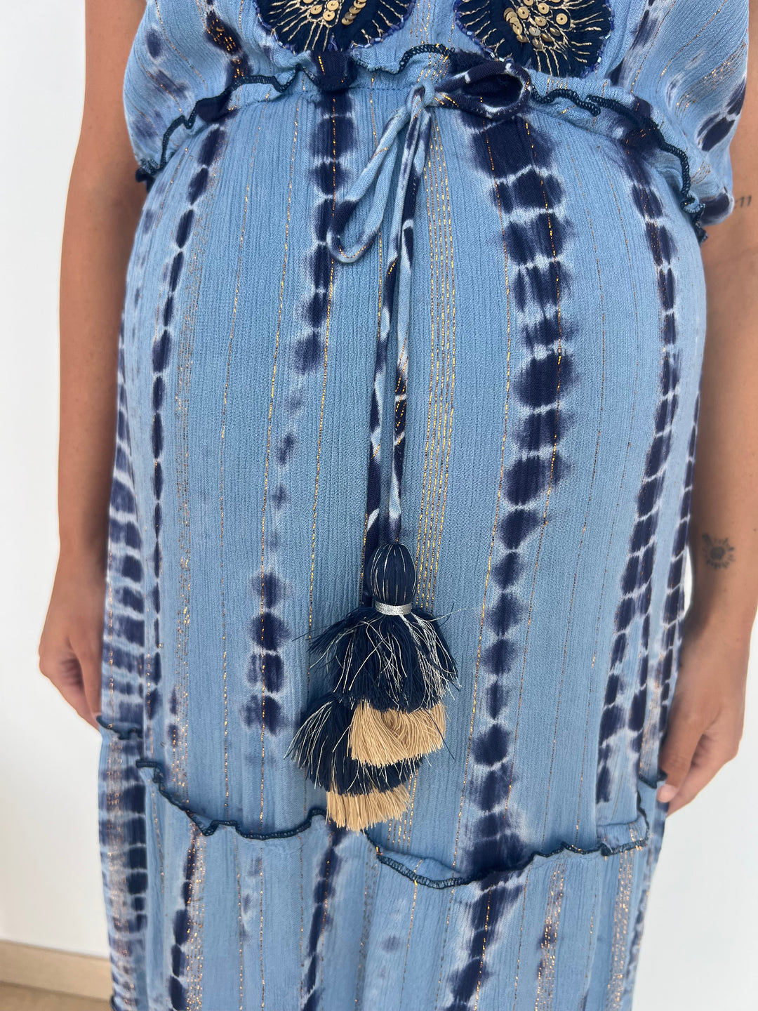 Vestido Hima azul
