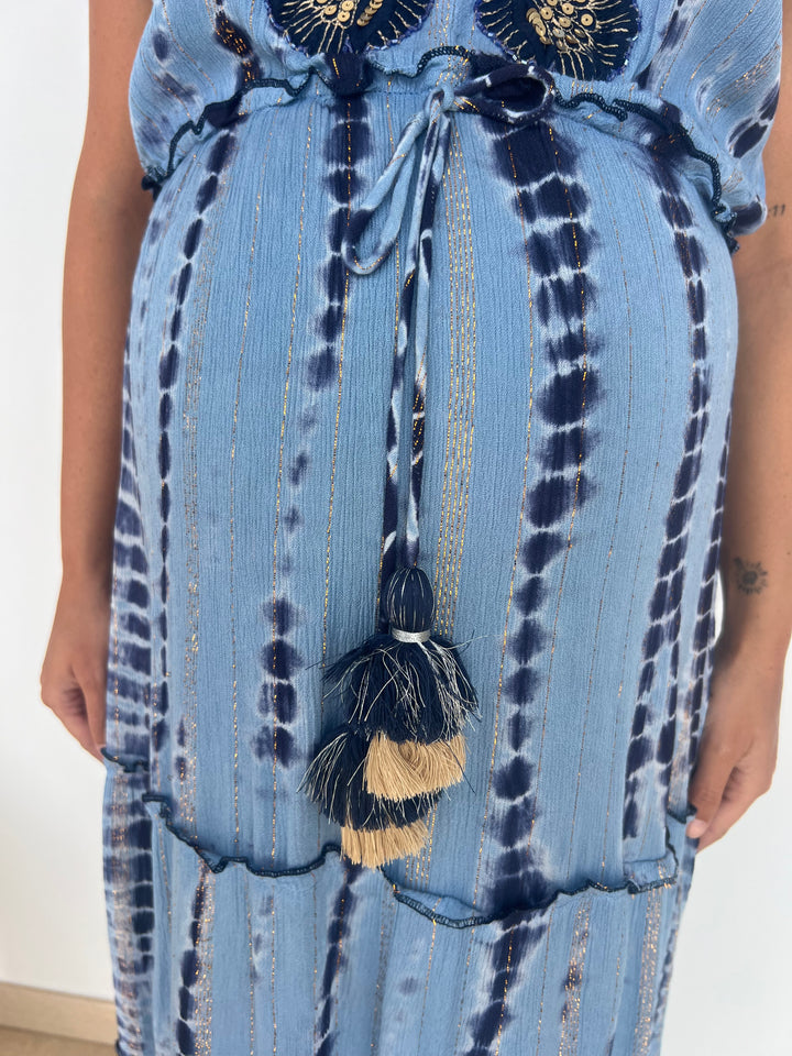 Vestido Hima azul