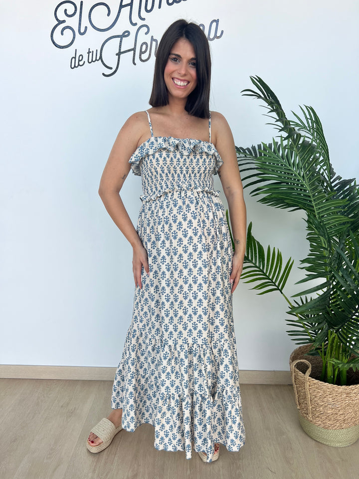 Vestido Sienna azul
