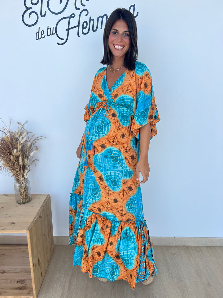 Vestido Kiran naranja
