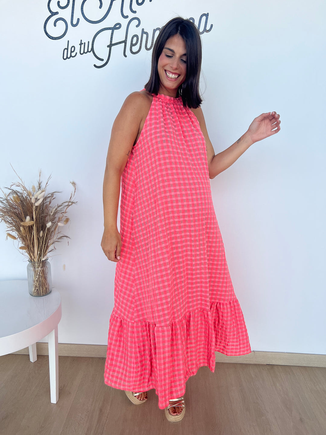 Vestido Julieta fucsia