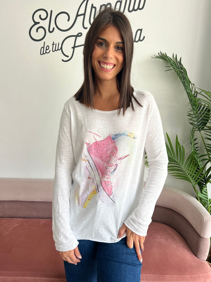 Camiseta Zapatilla