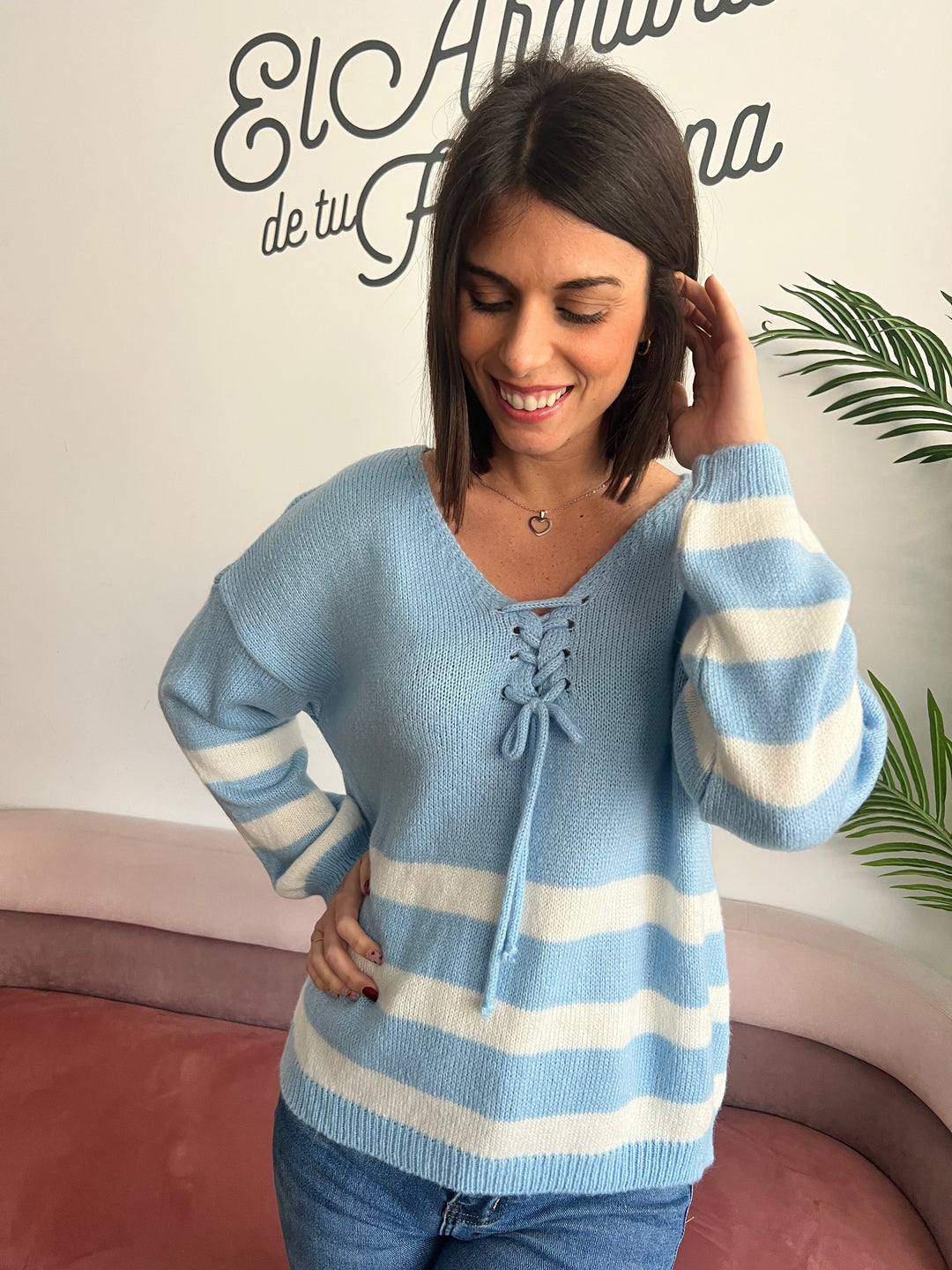 Jersey Abril celeste