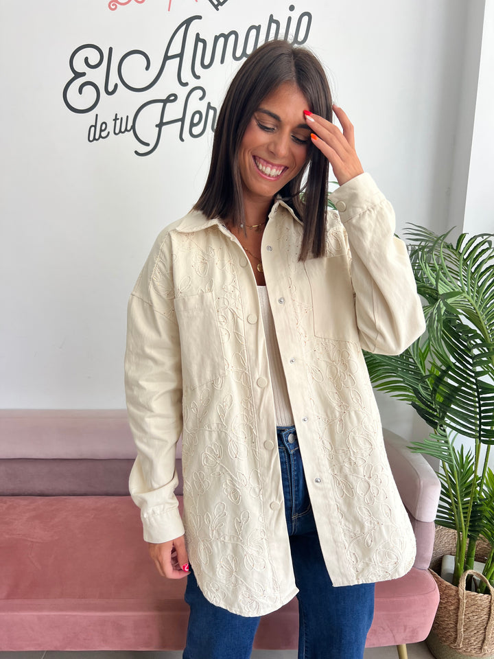 Chaqueta Alba beige