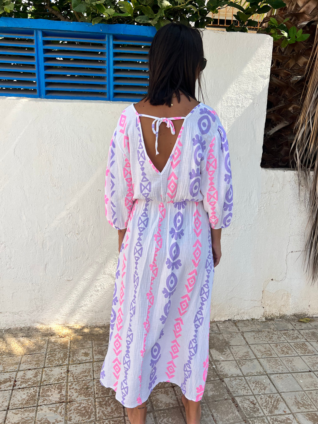 Vestido Kalea malva