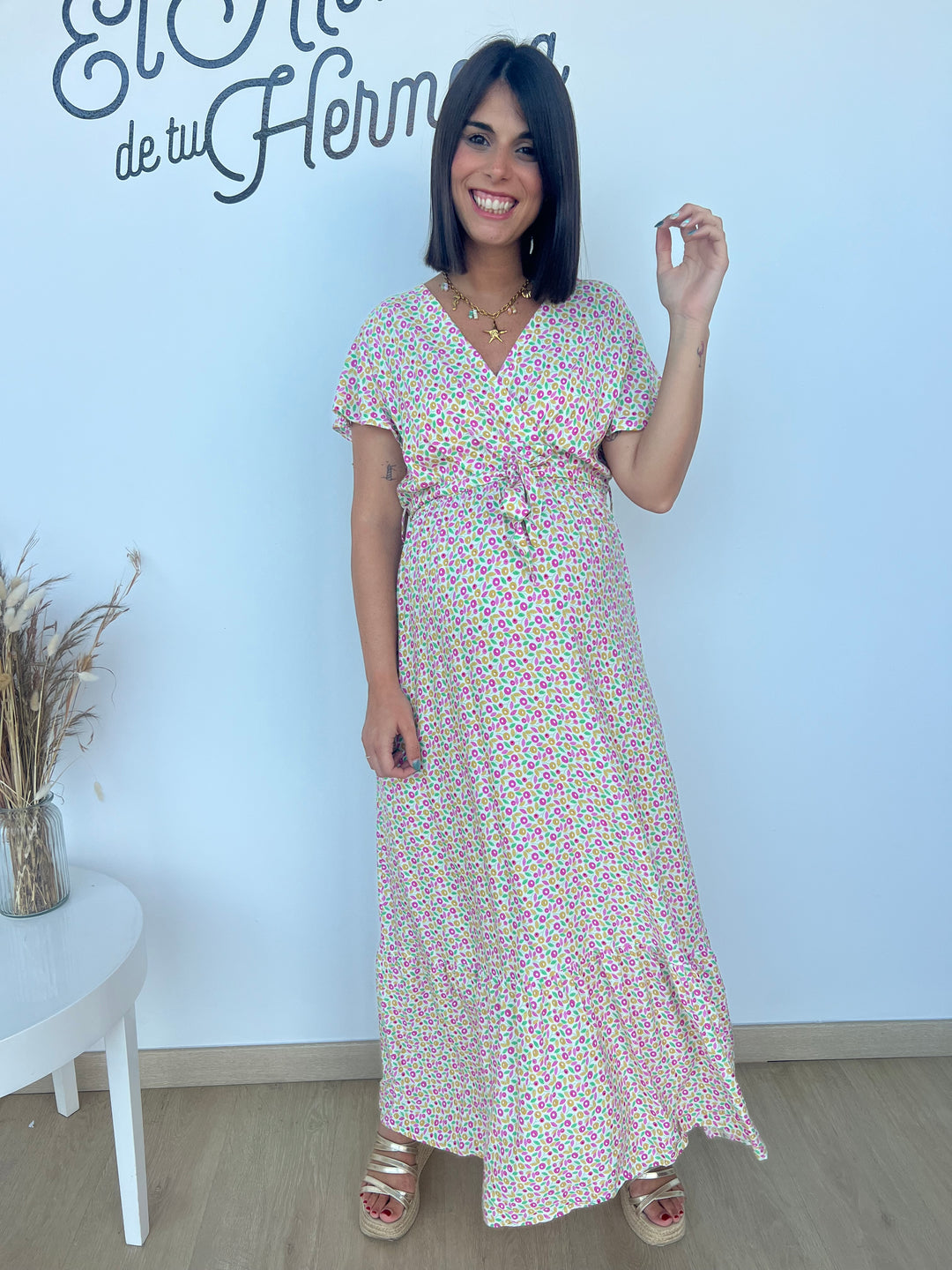 Vestido Sidney rosa
