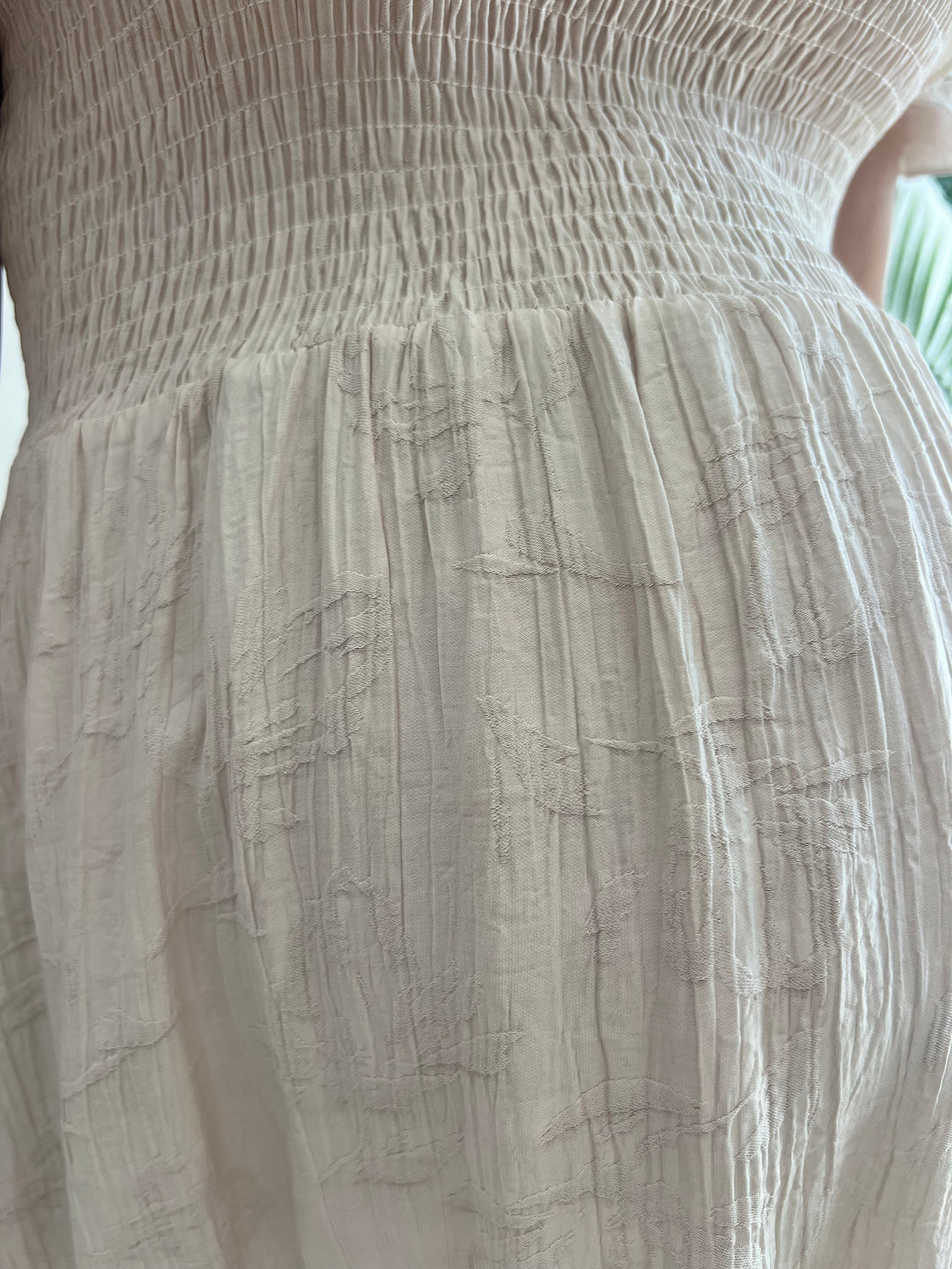 Vestido Leila beige