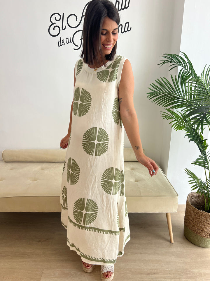 Vestido Mireia verde