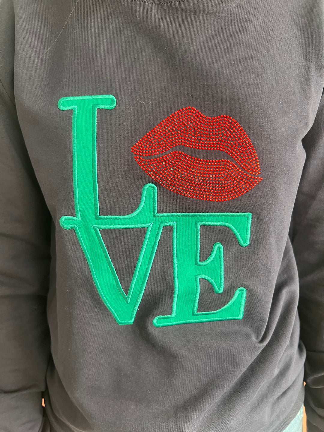 Sudadera Kiss azul marino