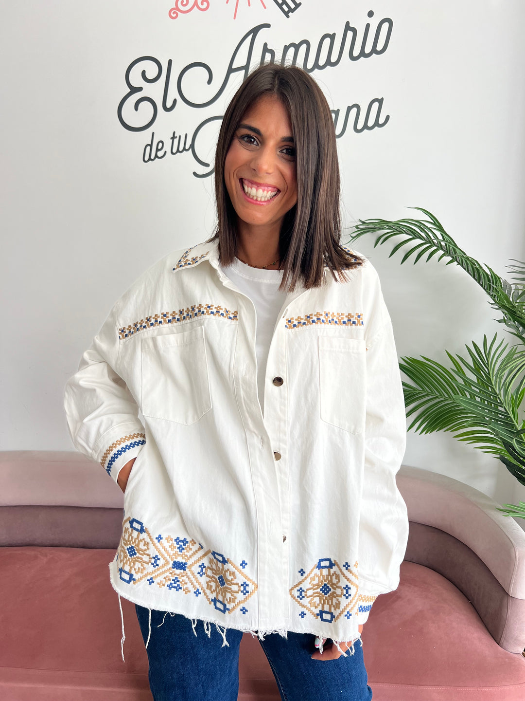 Chaqueta Julia camel