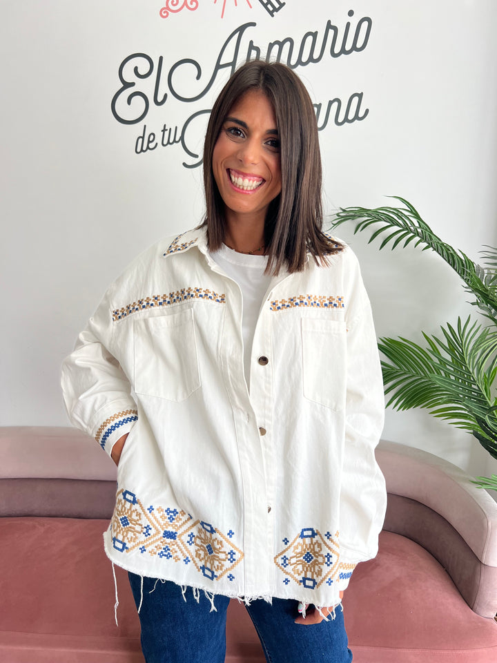 Chaqueta Julia camel