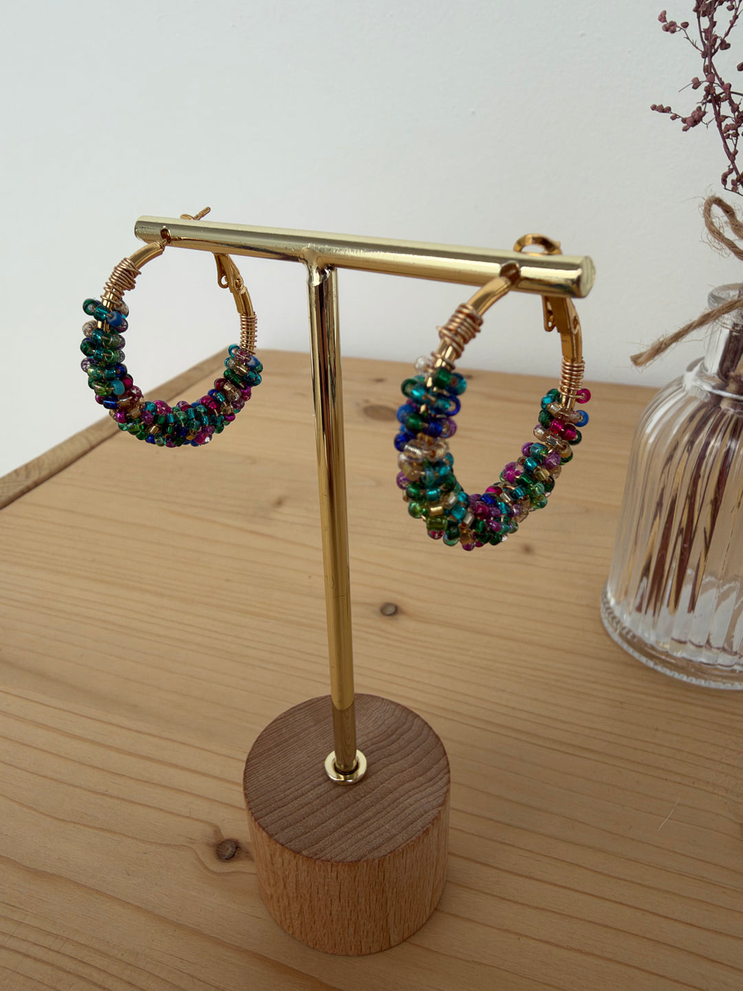 Pendientes Malú (acero)