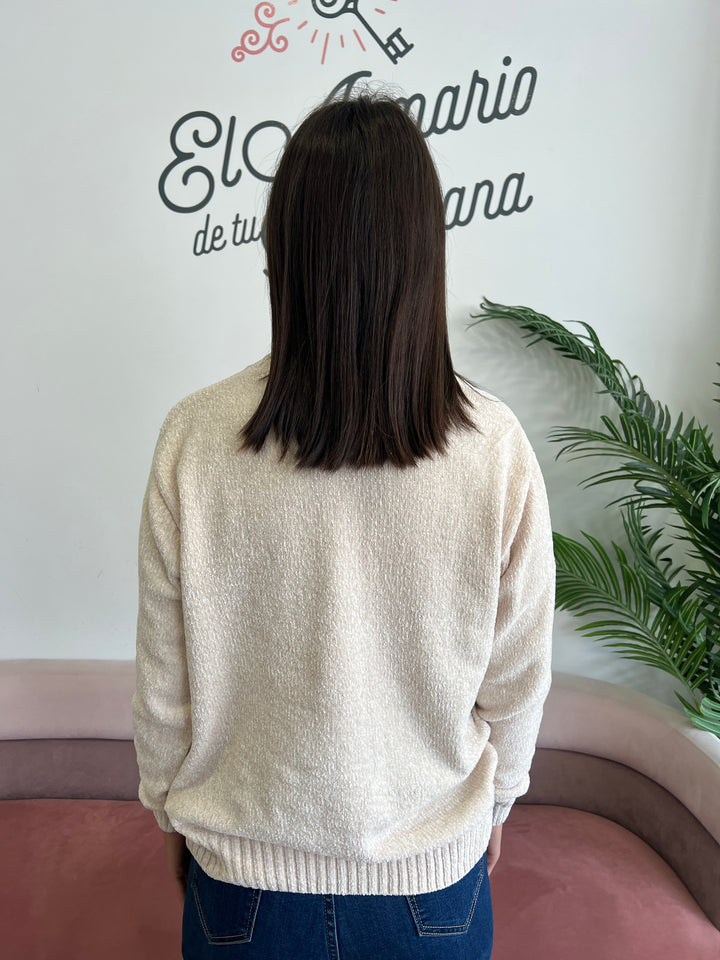 Jersey Fresita beige