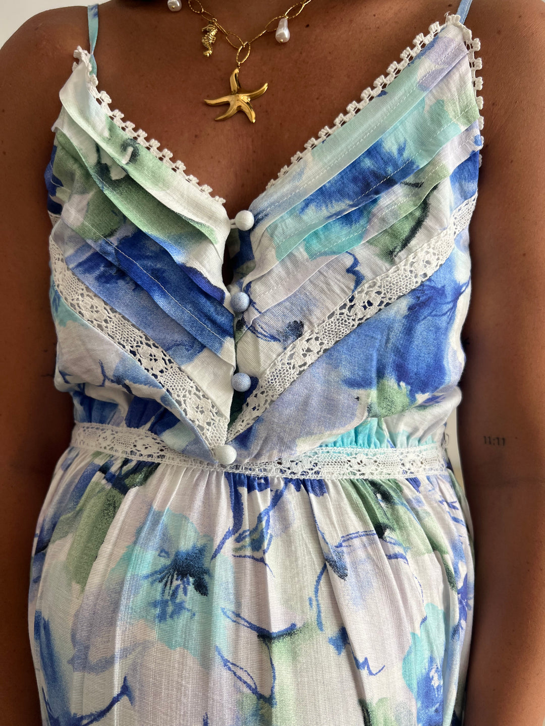 Vestido Abby azul