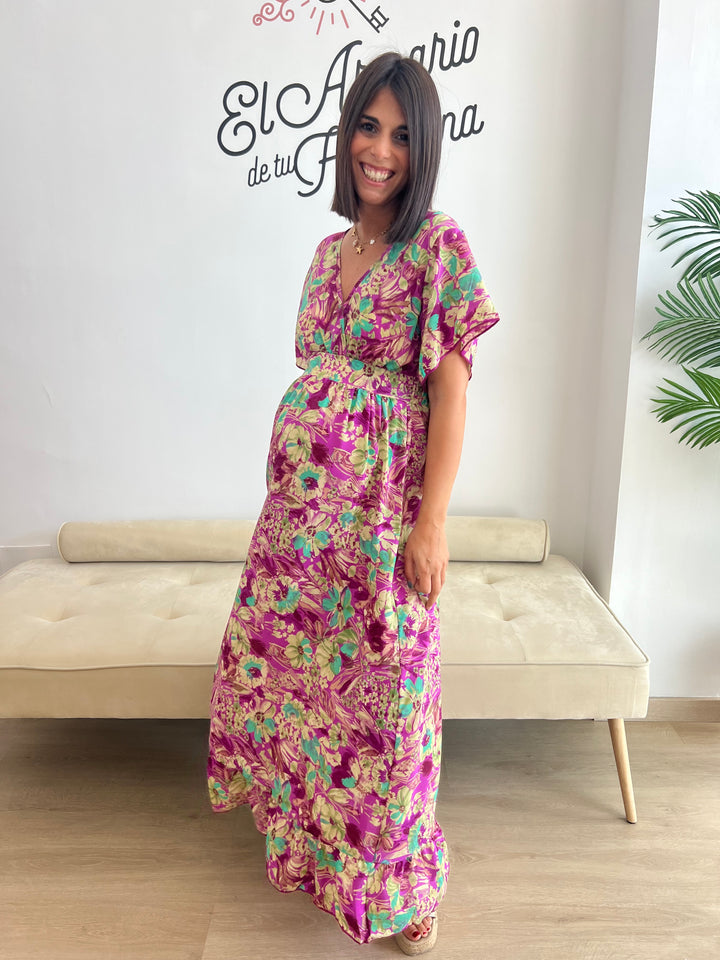 Vestido Xiomara morado