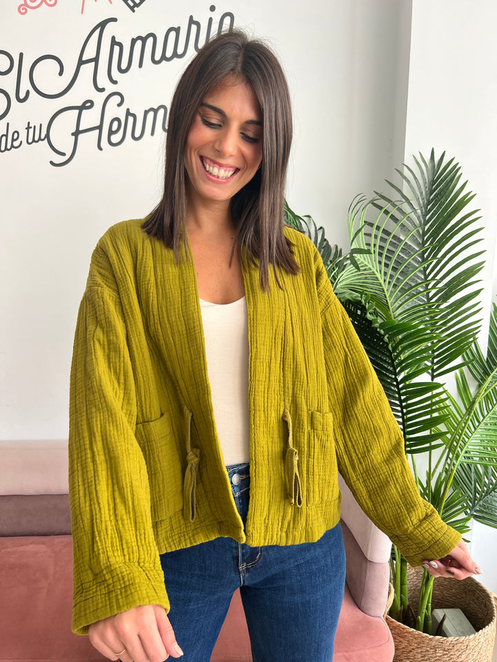 Chaqueta Belén Verde