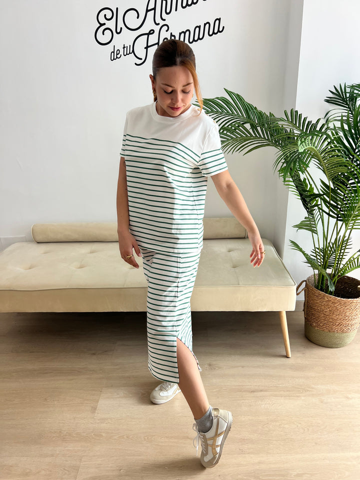 Conjunto Marine aguamarina