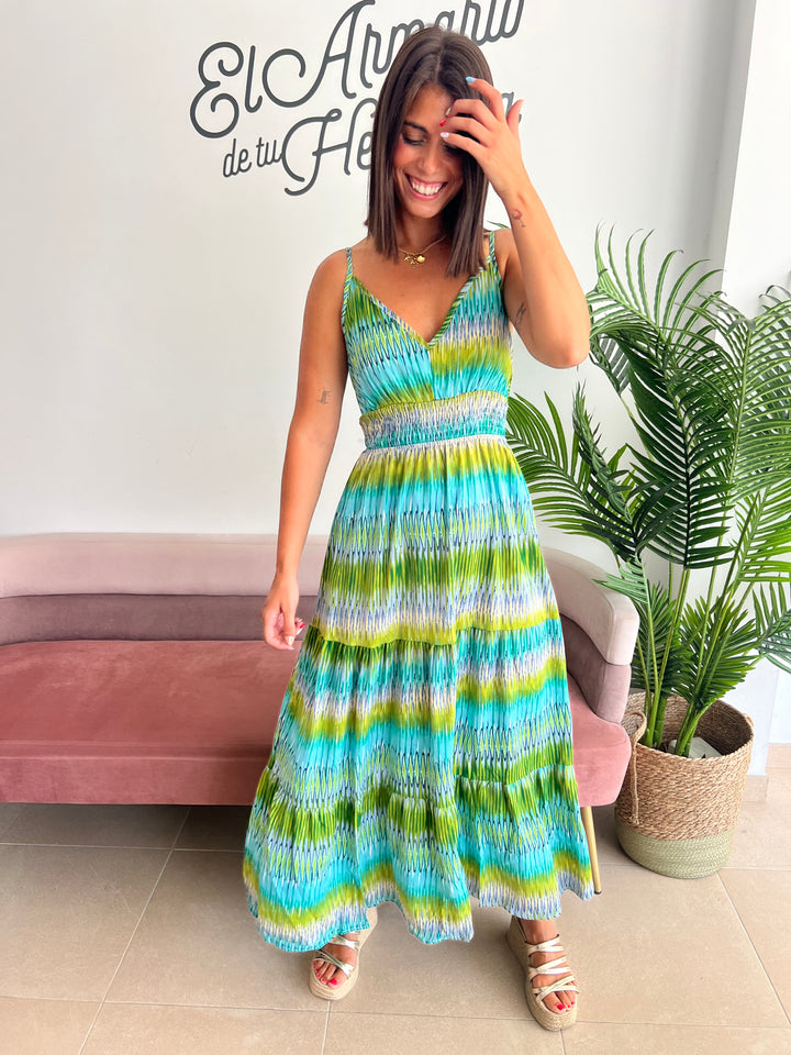 Vestido Ariadna verde