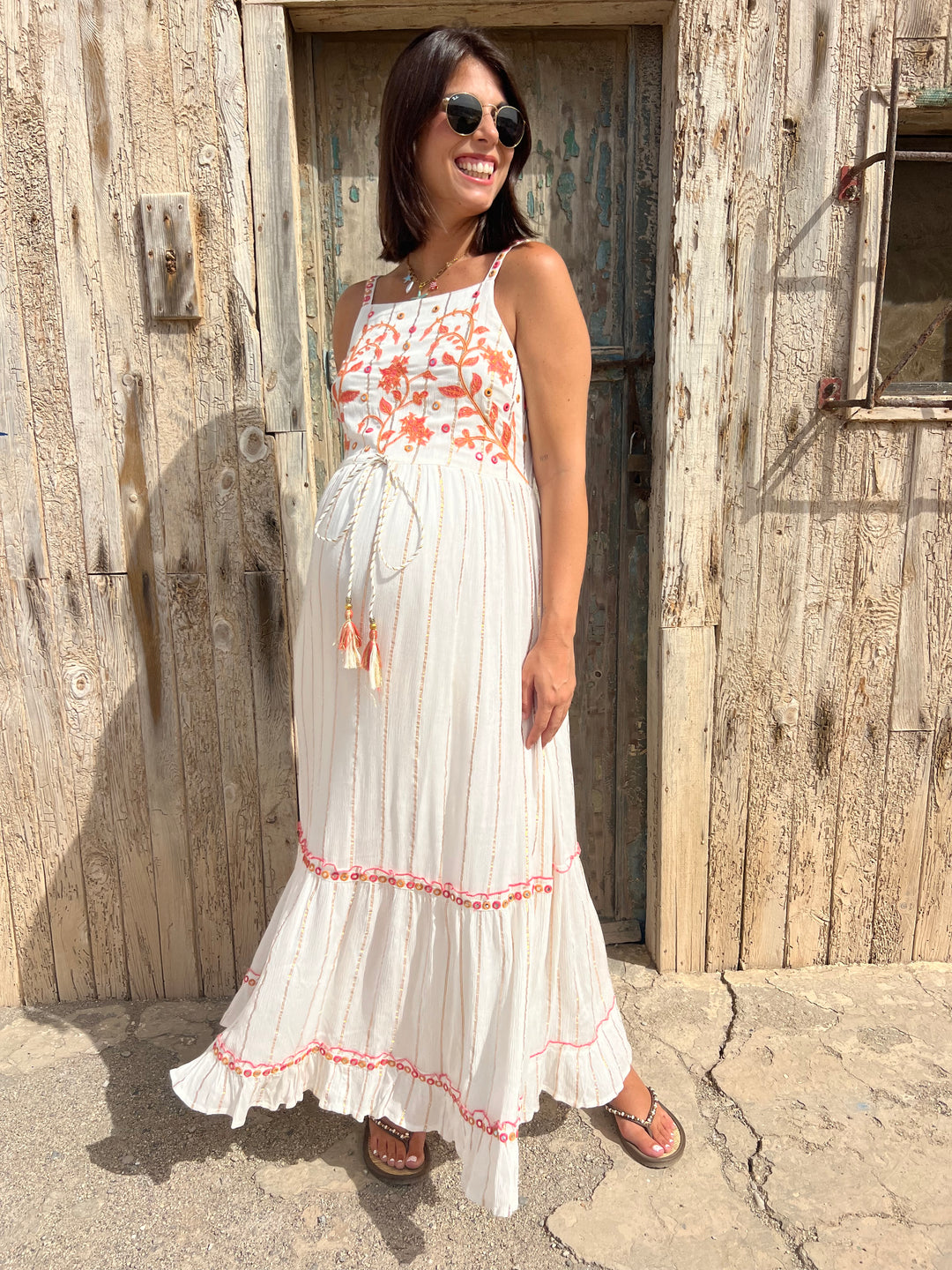 Vestido Holbox blanco